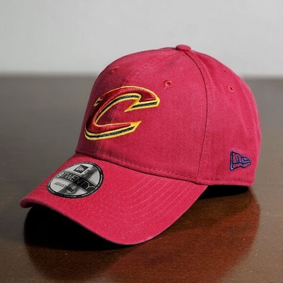 Cleveland Cavaliers New Era Dad Hat Cap Red Blue 9Twenty 920 Donovan Mitchell - Picture 1 of 13